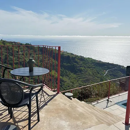 New! Casa L, Ocean View Private Saltwater Pool Villa Ponta do Sol (Madeira)